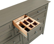 McKenzie 75" Wide Master Dresser - Barewood