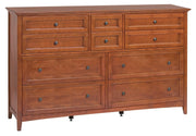 McKenzie 75" Wide Master Dresser - Barewood