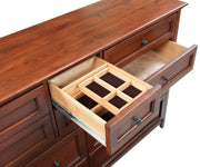 McKenzie 75" Wide Master Dresser - Barewood