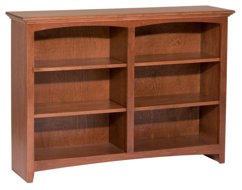 Mckenzie 48" Wide Bookcases - Barewood