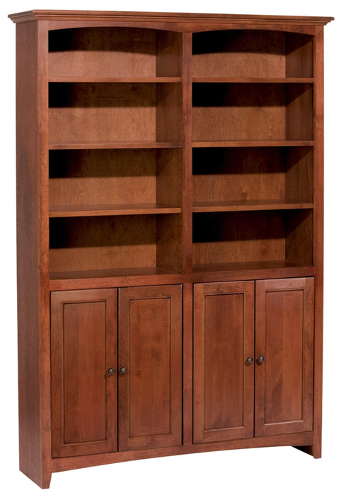 Mckenzie 48" Wide Bookcases - Barewood