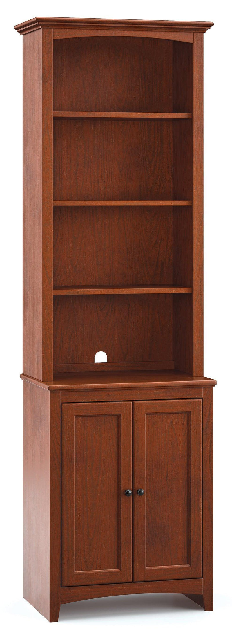 Mckenzie 24" Wide Cabinet and Hutch - Barewood