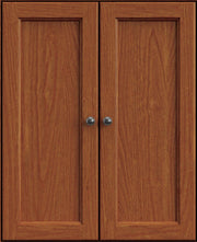 Mckenzie 24" Wide Cabinet and Hutch - Barewood