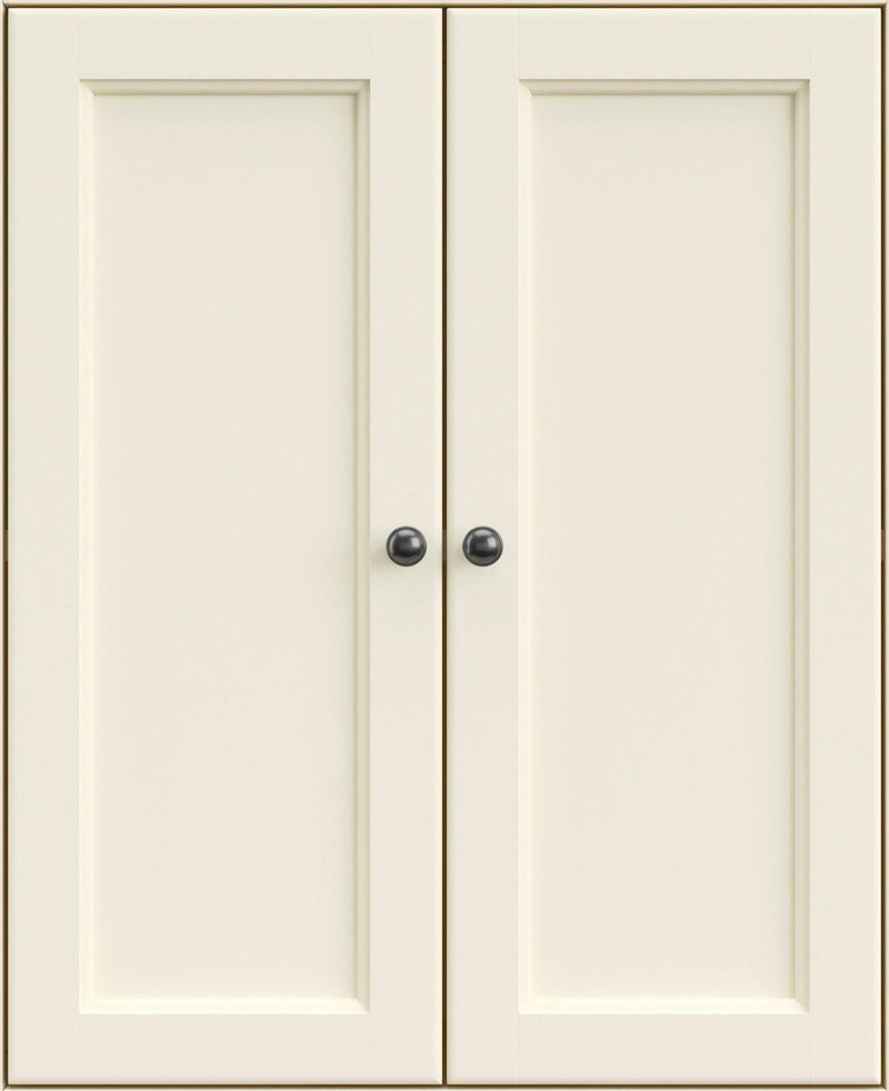 Mckenzie 48" Wide Cabinet and Hutch - Barewood