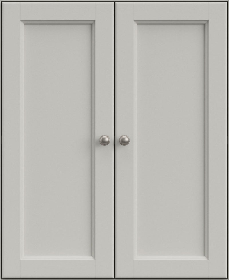 Mckenzie 36" Wide Cabinet and Hutch - Barewood