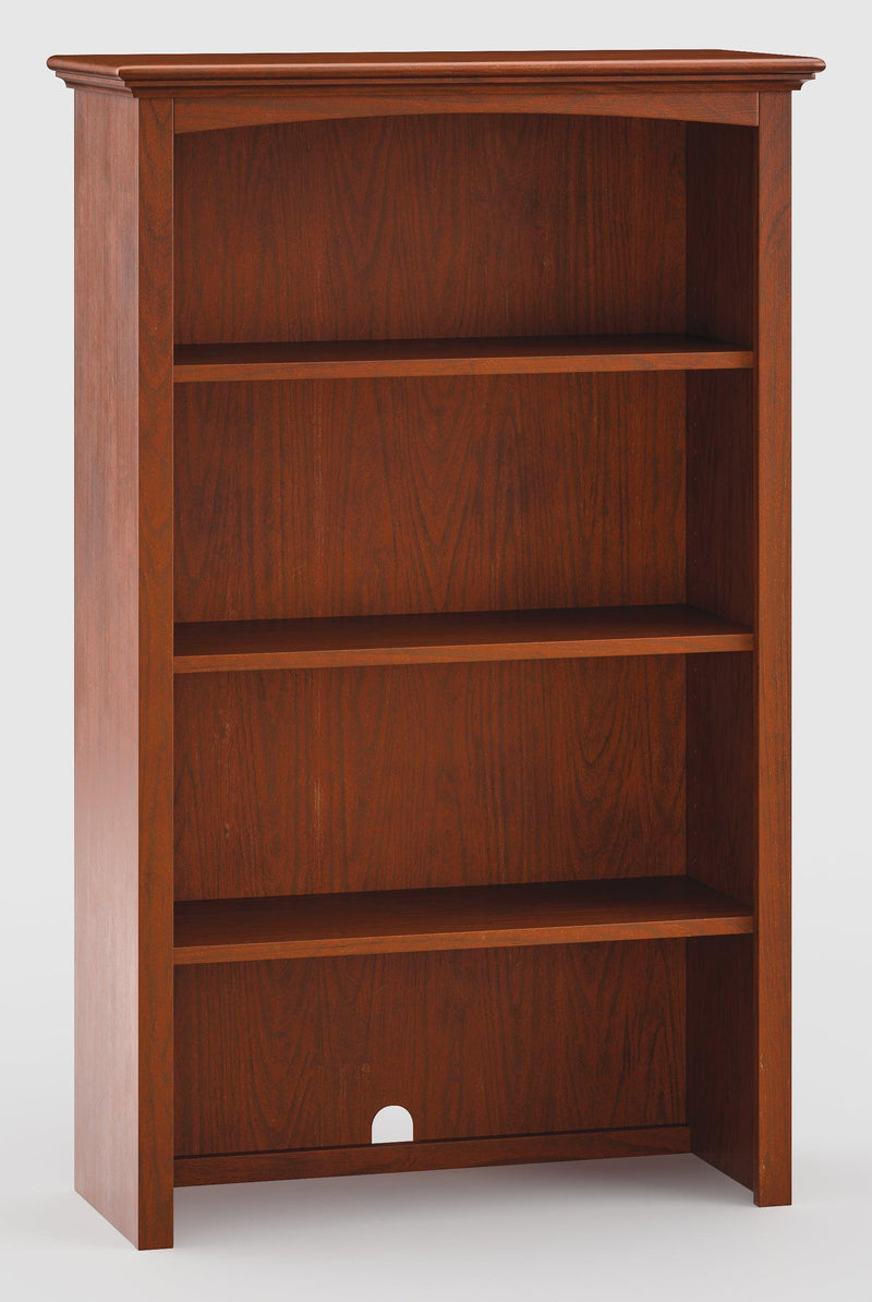 Mckenzie 30" Wide Cabinet and Hutch - Barewood