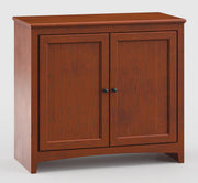 Mckenzie 36" Wide Cabinet and Hutch - Barewood
