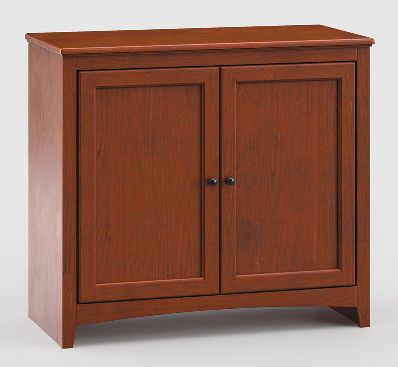 Mckenzie 36" Wide Cabinet and Hutch - Barewood