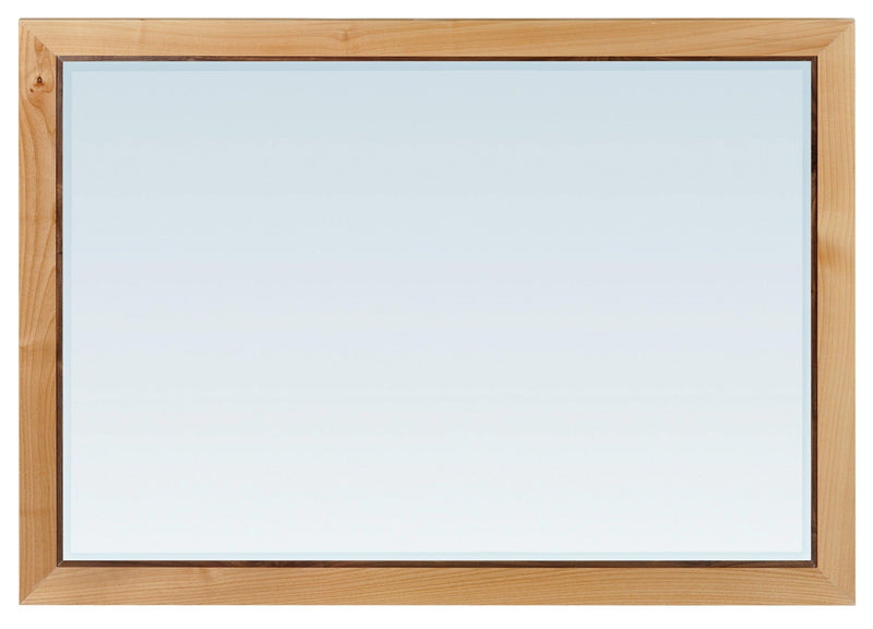 Addison Rectangular Mirror - Barewood