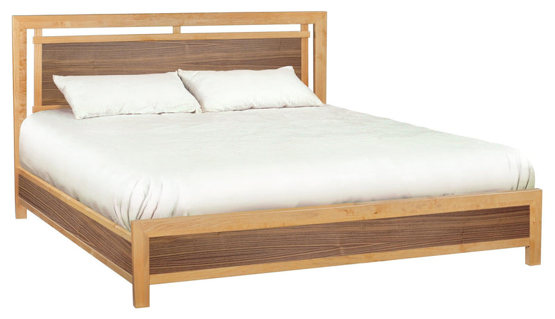 Addison Panel Bed - Barewood