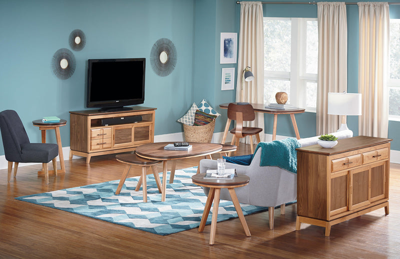 Addison 54"W Storage Console - Barewood