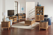 Addison 72"h Bookcase with Doors - Barewood