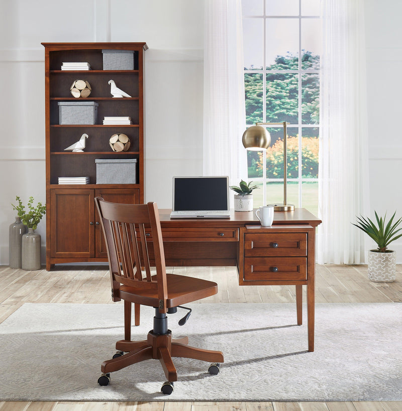 McKenzie 3- Drawer Desk - Barewood