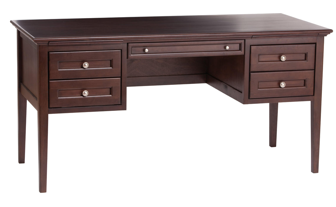 McKenzie 4- Drawer Desk - Barewood