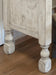 Stone Two Drawer Desk - Barewood