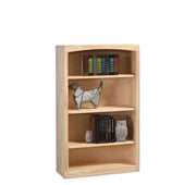 30"w Radiata Pine Bookcase - Barewood