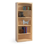 36"w Radiata Pine Bookcase - Barewood