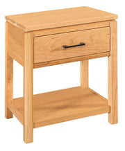 Amish Essentials Maverick Nightstand - Barewood