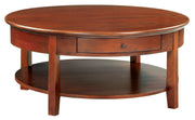 McKenzie Round Cocktail Table - Barewood