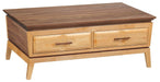 Addison Lift-Top Coffee Table - Barewood