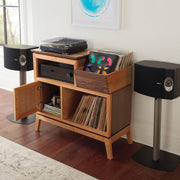 Addison 38"w Vinyl Record Station - Barewood