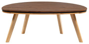 Addi Low Cocktail Table - Barewood