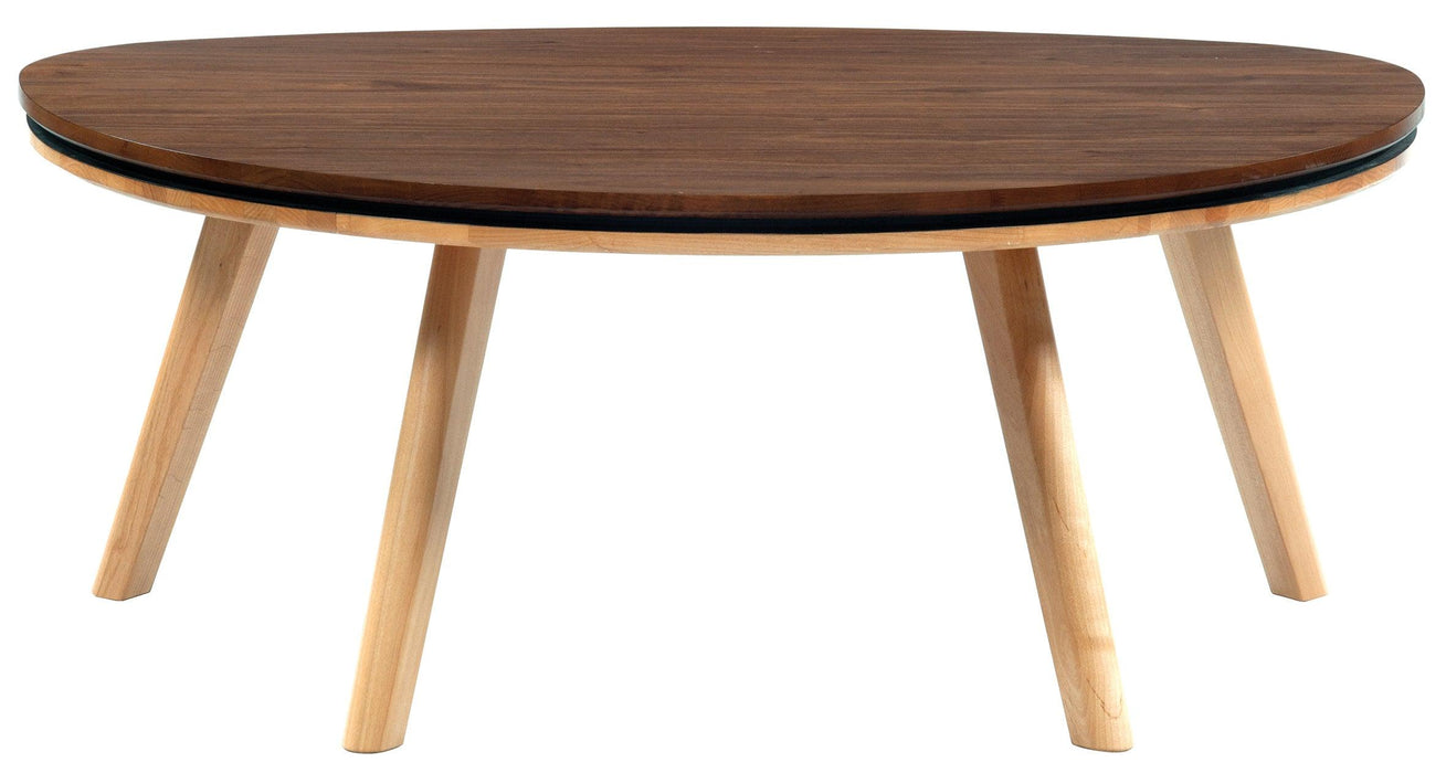 Addi Low Cocktail Table - Barewood