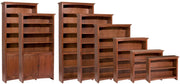 Mckenzie 36" Wide Bookcases - Barewood
