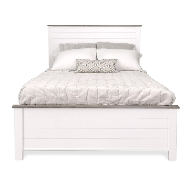 Two-Tone Shiplap Bed - Barewood