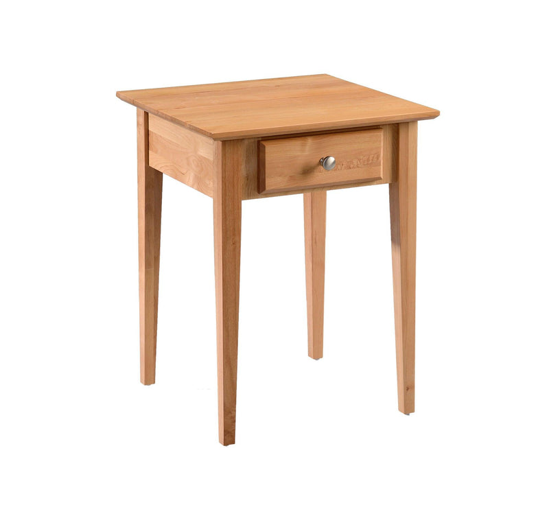 Alder End Table - Barewood