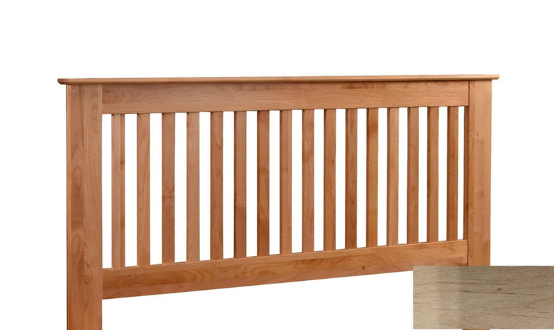 Slat Headboard Twin/Full Build-A-Bed - Barewood