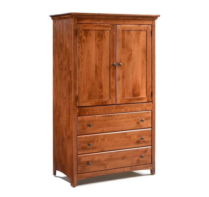Shaker Alder Armoire - Barewood
