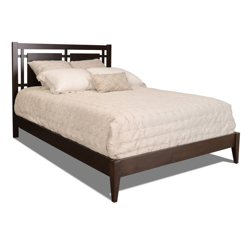 Open Panel Platform Queen/King Build-A-Bed - Barewood