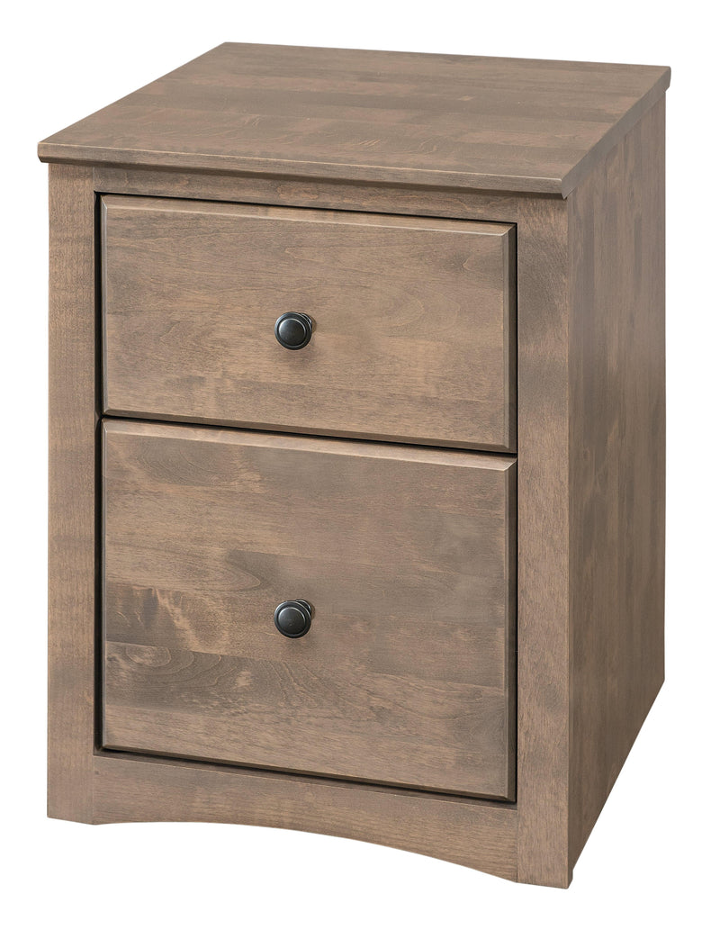 Shaker Rolling File - Barewood