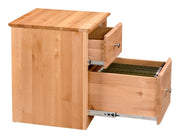 Shaker Rolling File - Barewood