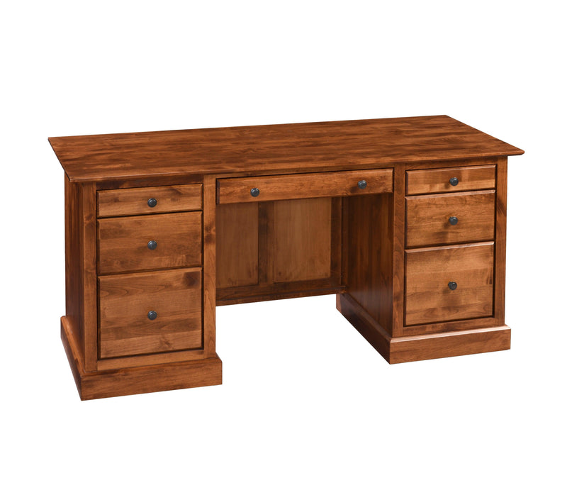Alder Executive Desk - Barewood