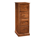 Alder Four Drawer File - Barewood