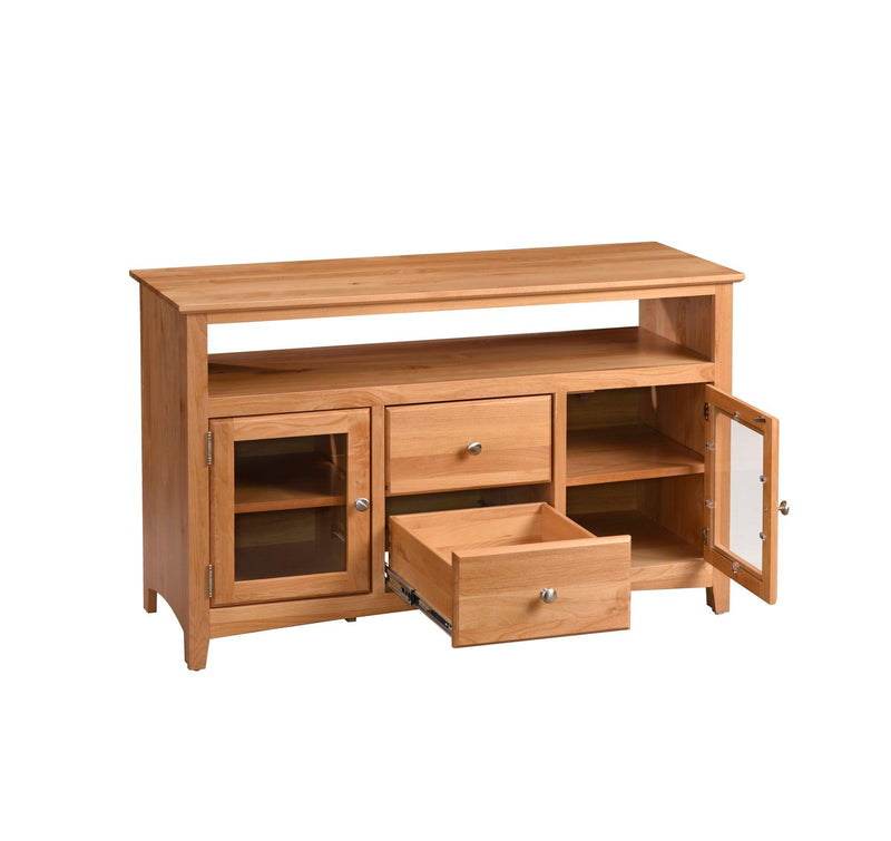 48"w Alder Entertainment Console - Barewood