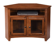 Alder Corner TV Console - Barewood