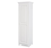 Radiata Pine One Door Tall Pantry - Barewood