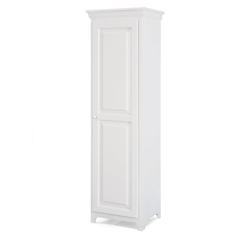 Radiata Pine One Door Tall Pantry - Barewood
