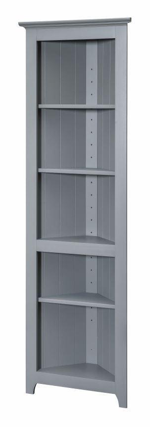 Radiata Pine Narrow Corner Shelf - Barewood