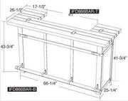 Parota Home Bar - Barewood