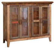 Antique Multicolored Console - Barewood