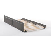 Nutmeg K Series Basic Bed - Barewood