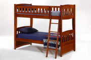 Cinnamon Twin-Twin Bunk - Barewood