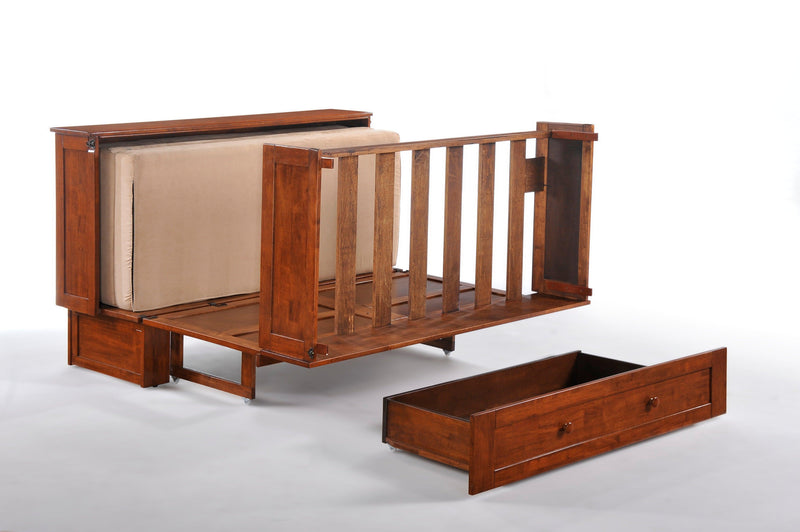 Clover Murphy Cabinet Bed - Barewood