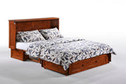 Clover Murphy Cabinet Bed - Barewood