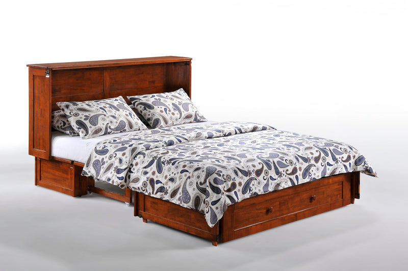Clover Murphy Cabinet Bed - Barewood