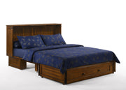 Daisy Murphy Cabinet Bed - Barewood